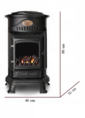 Estufa Portatil a Gas Provence Roja